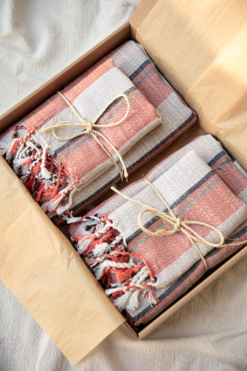OddBird Free_gift Handwoven Hand/Hair Towel