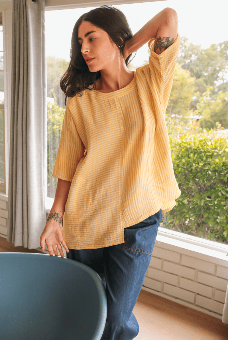 OddBird Loungewear Ivory / XXS/P Hayal Top