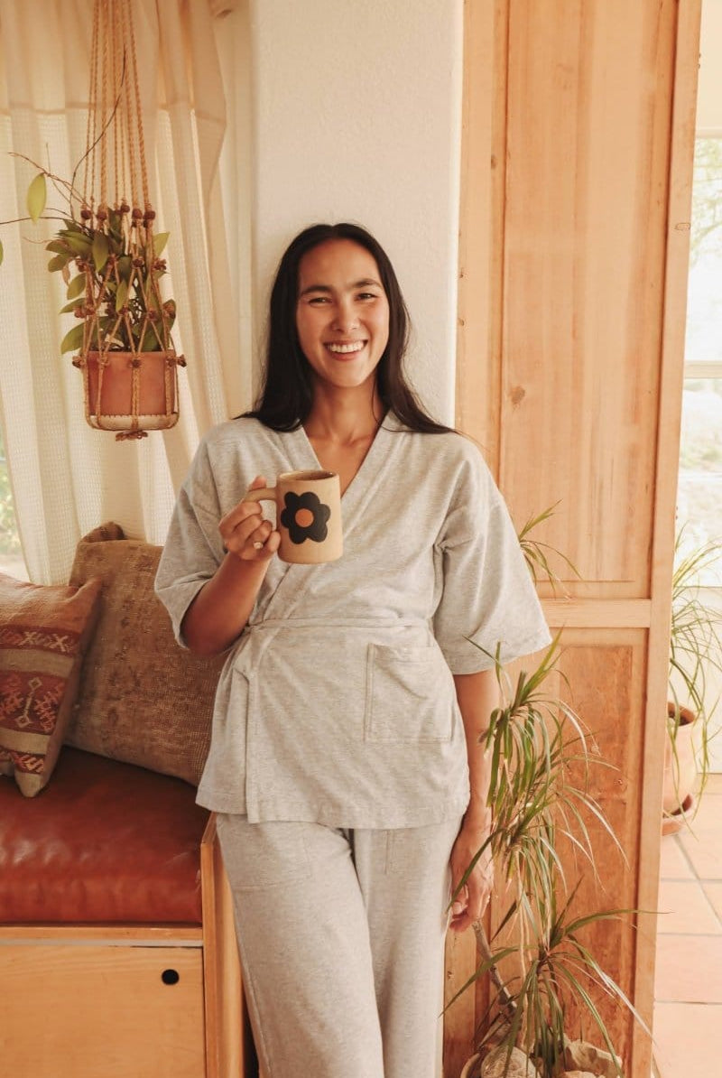 OddBird Loungewear XS / Kardeş Pant Kardeş Loungewear Separates - Lightweight Organic Cotton Fleece