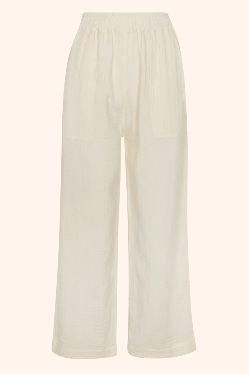 Kardeş Şile Loungewear - Alabaster - XLKTOPEAL1X - OddBird Co.