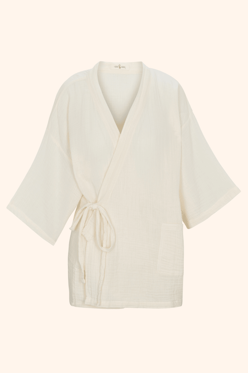 Kardeş Şile Loungewear - Alabaster - XLKTOPEAL1X - OddBird Co.