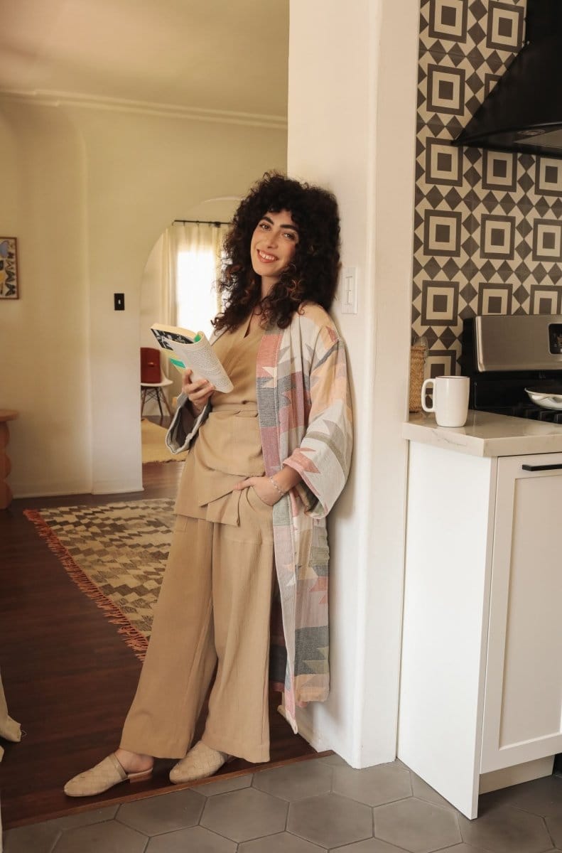 OddBird Loungewear Kardeş Şile Loungewear Separates - Mediterranean Sand