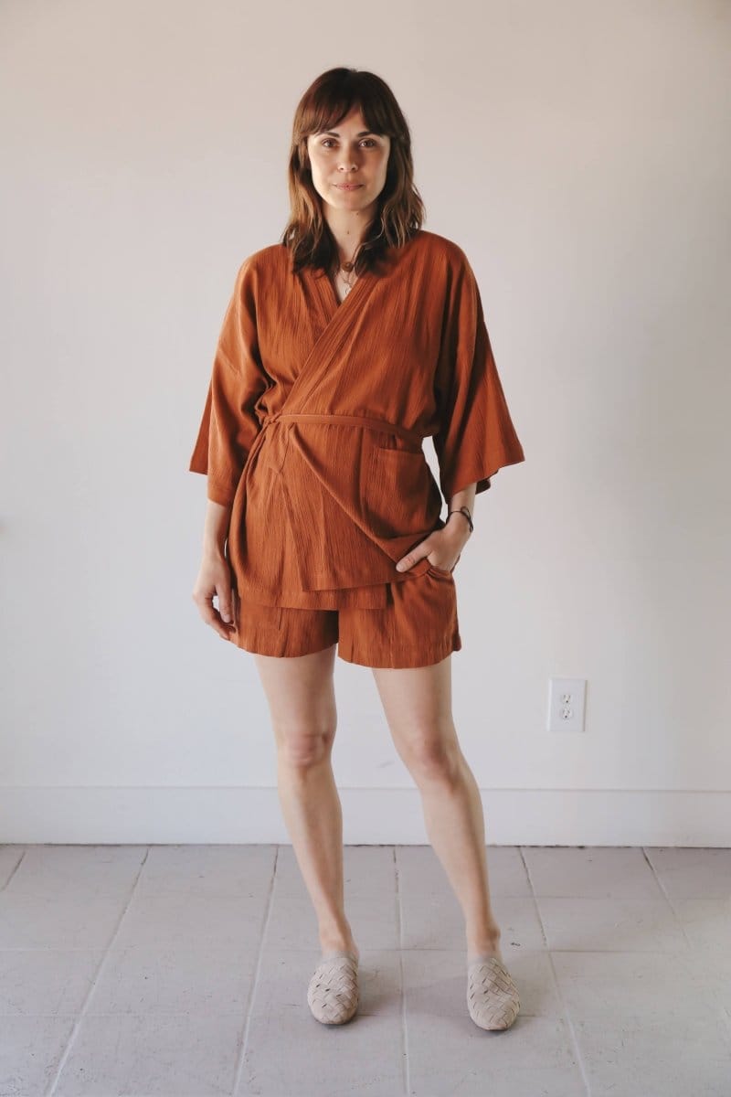 OddBird Loungewear Kardeş Şile Loungewear Shorts - Limited Edition