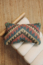 Kilim Lumbar Pillow Beș - PC17 - OddBird Co.