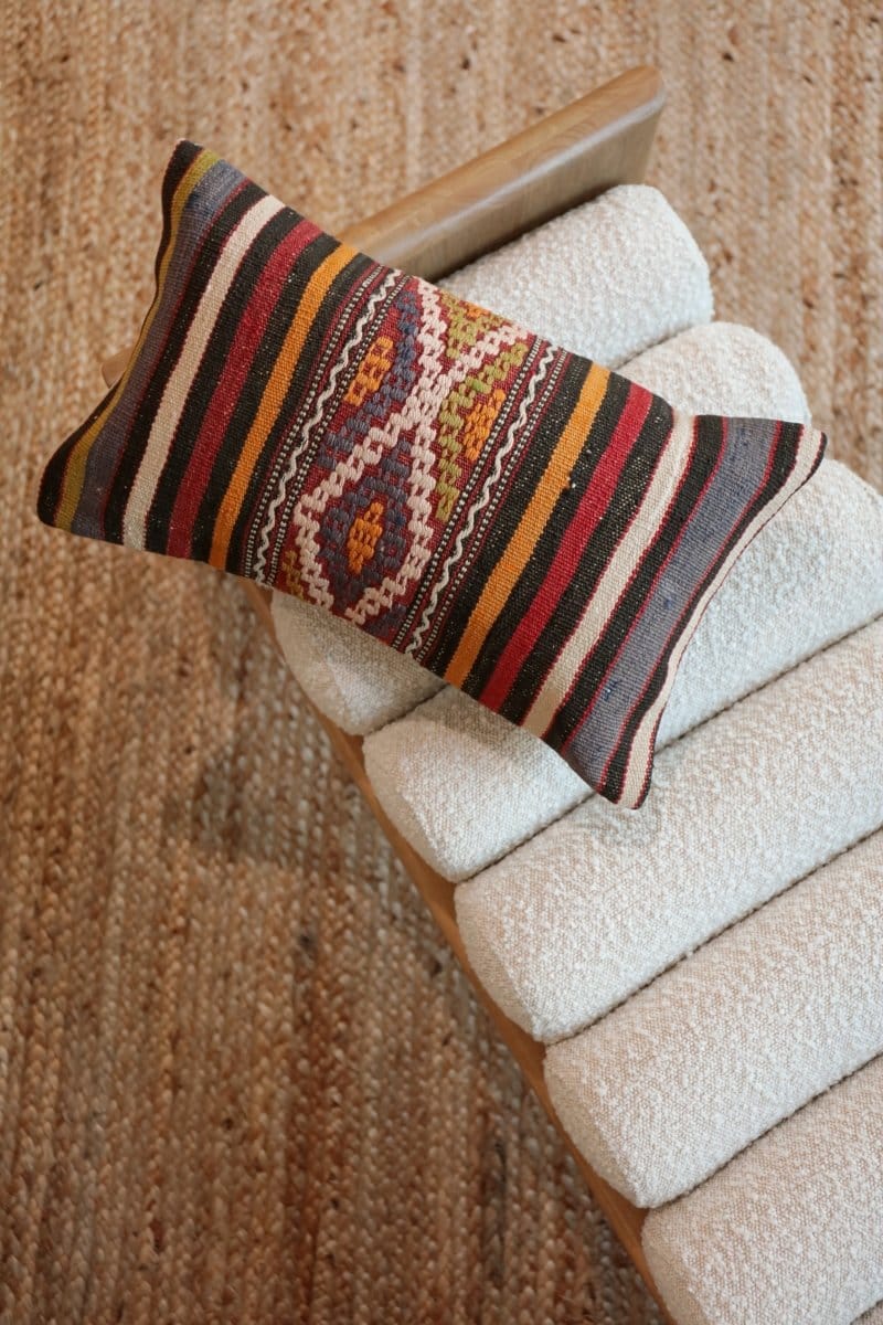 OddBird Pillows Kilim Lumbar Pillow On Yedi