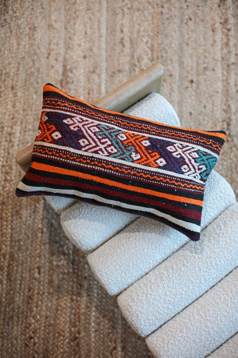 OddBird Pillows Kilim Lumbar Pillow Otuz Bes