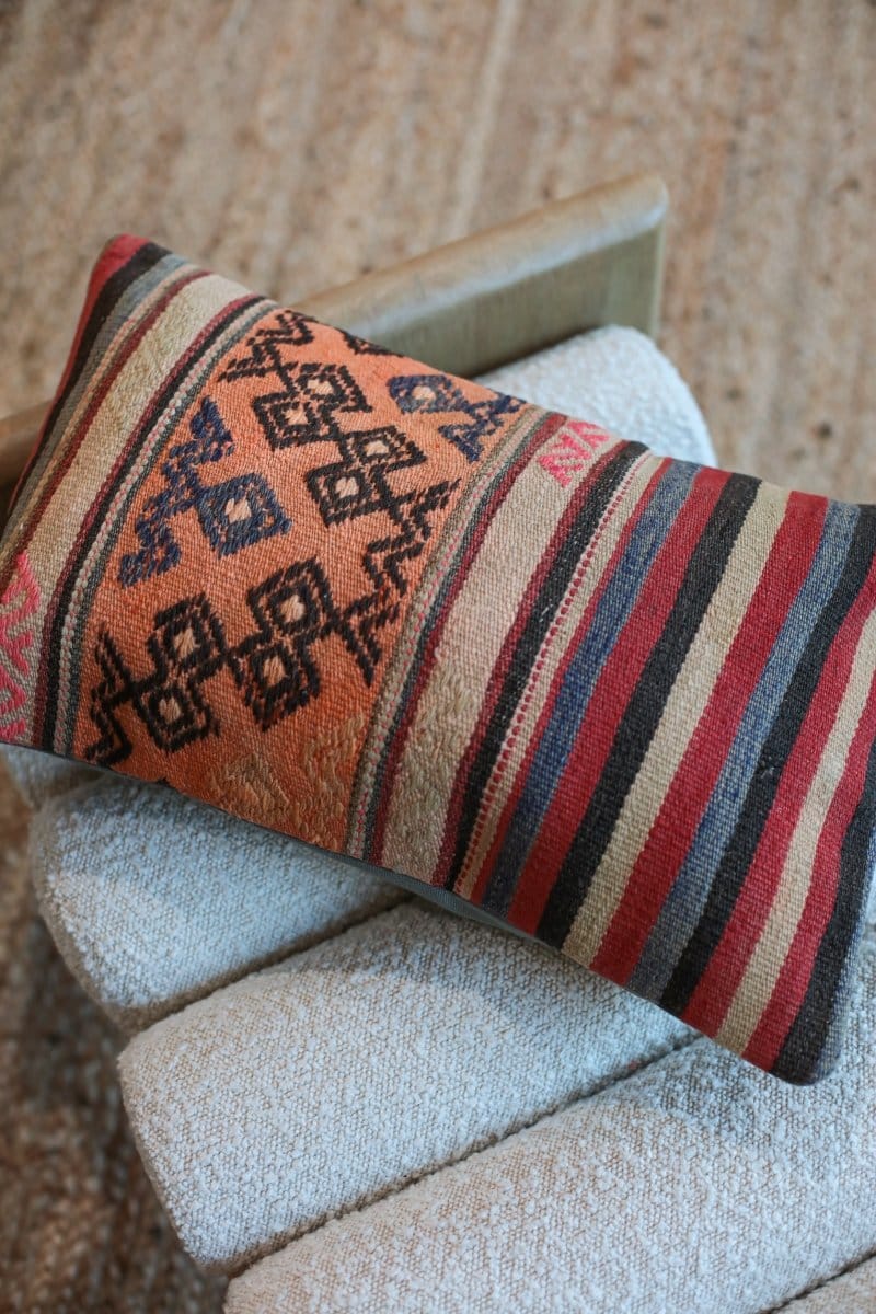 OddBird Pillows Kilim Lumbar Pillow Otuz Üc