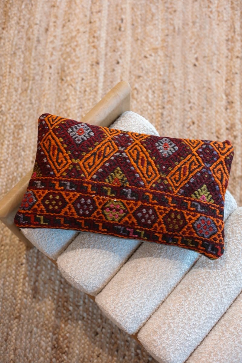 OddBird Pillows Kilim Lumbar Pillow Seksen iki