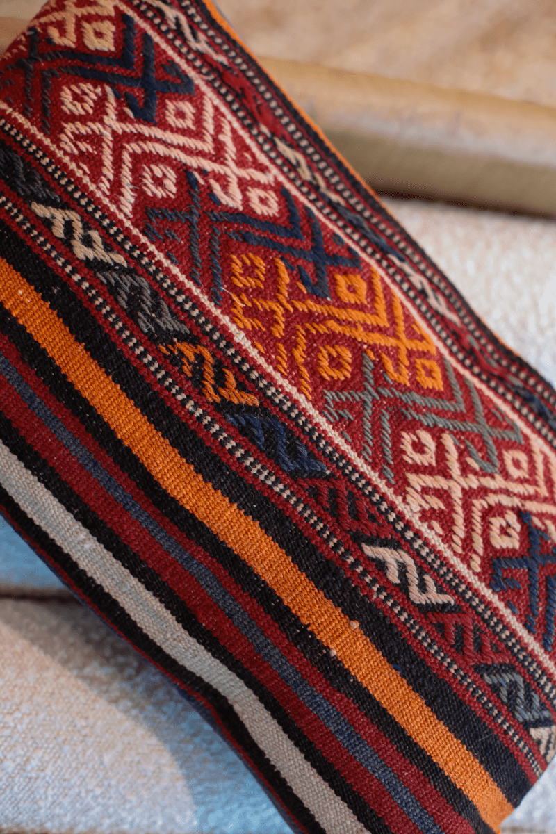 OddBird Pillows Kilim Lumbar Pillow Yedi