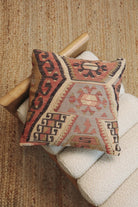 Kilim Square Pillow Dokuz - PC13 - OddBird Co.