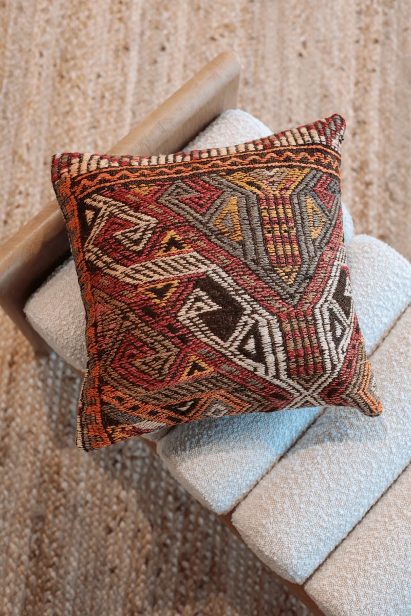 Kilim Square Pillow On Alti – OddBird