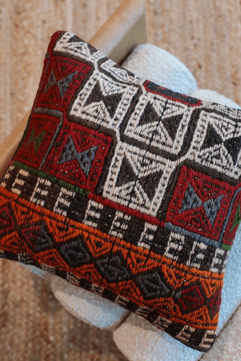 OddBird Pillows Kilim Square Pillow On Iki