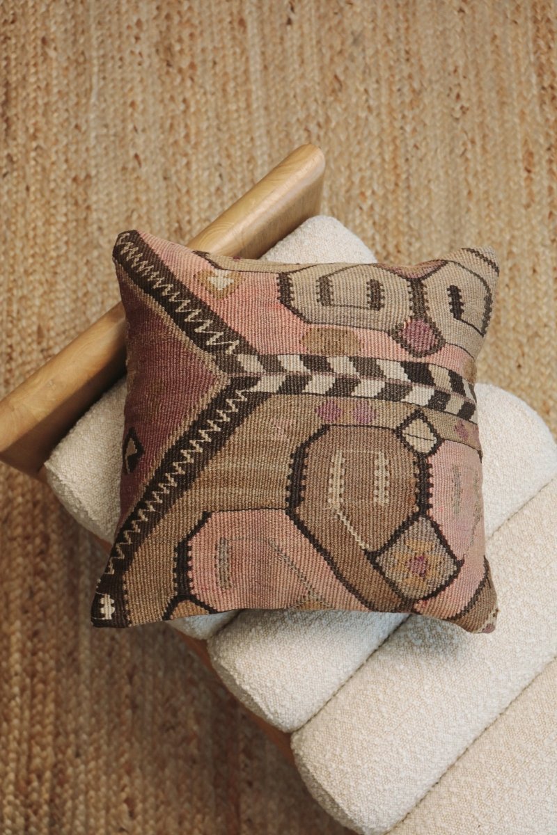 Kilim Square Pillow Sekiz - PC25 - OddBird Co.