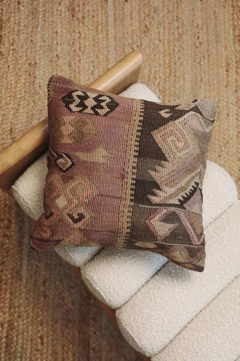 Kilim Square Pillow Üç - PC5 - OddBird Co.