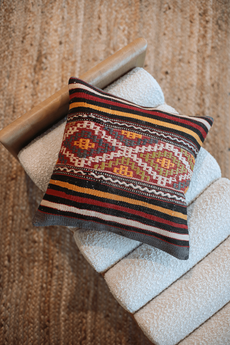 OddBird Pillows Kilim Square Pillow Üç