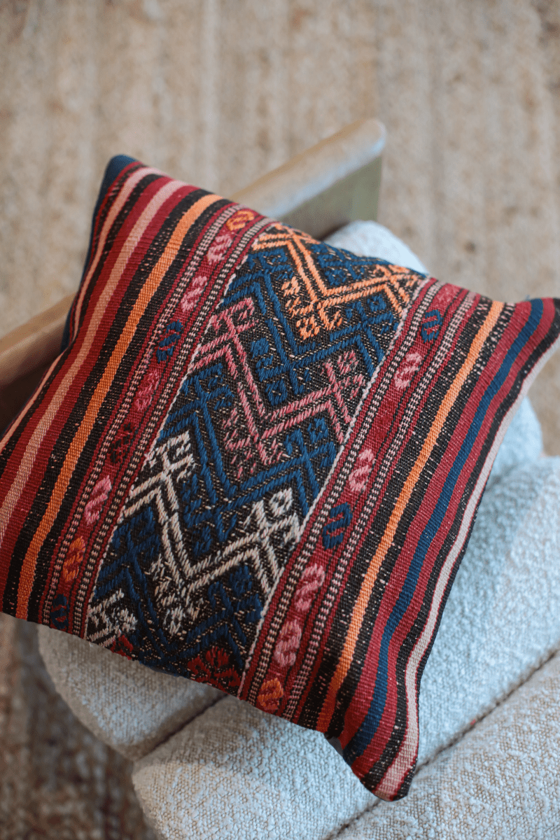 OddBird Pillows Kilim Square Pillow Yedi