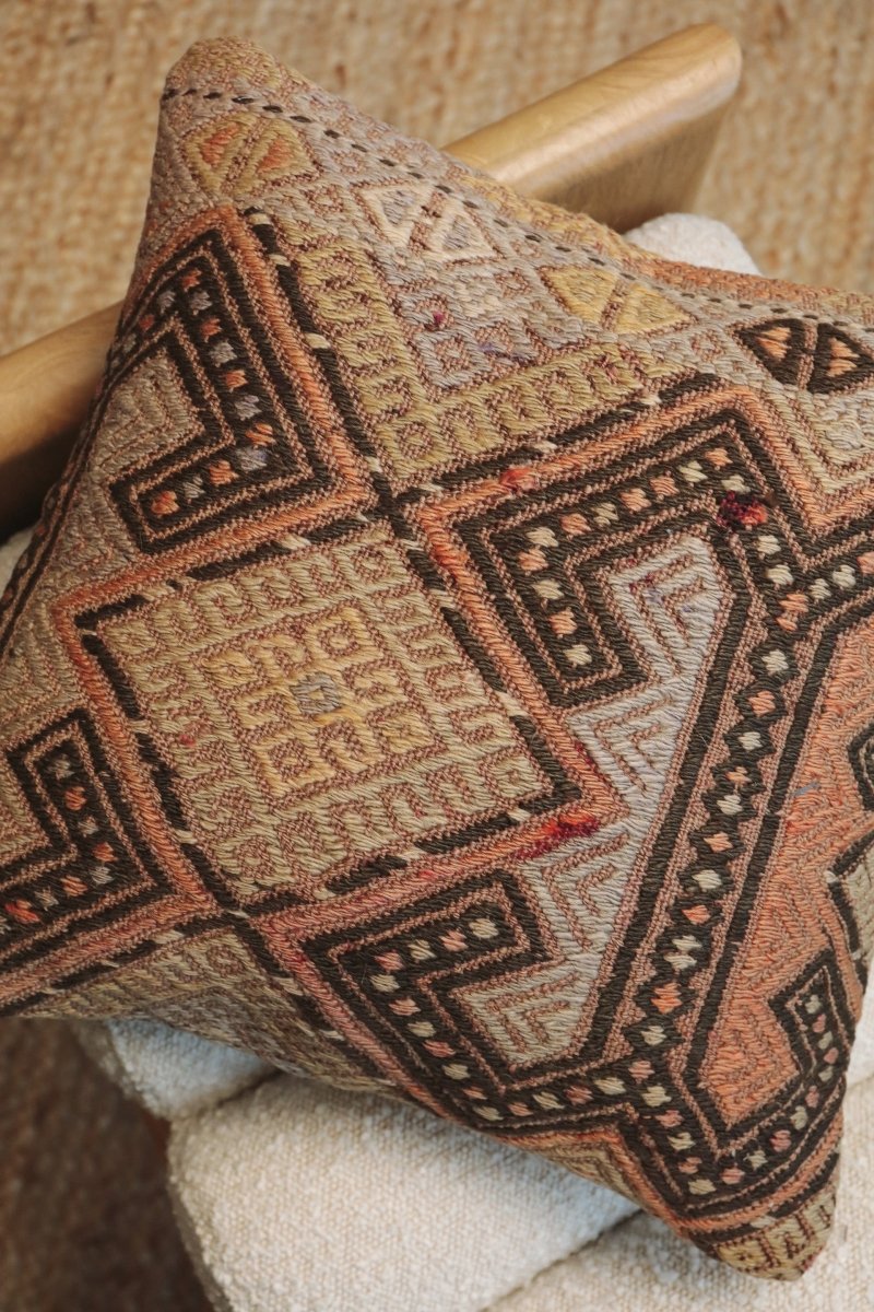 Kilim Square Pillow Yedi - PC51 - OddBird Co.