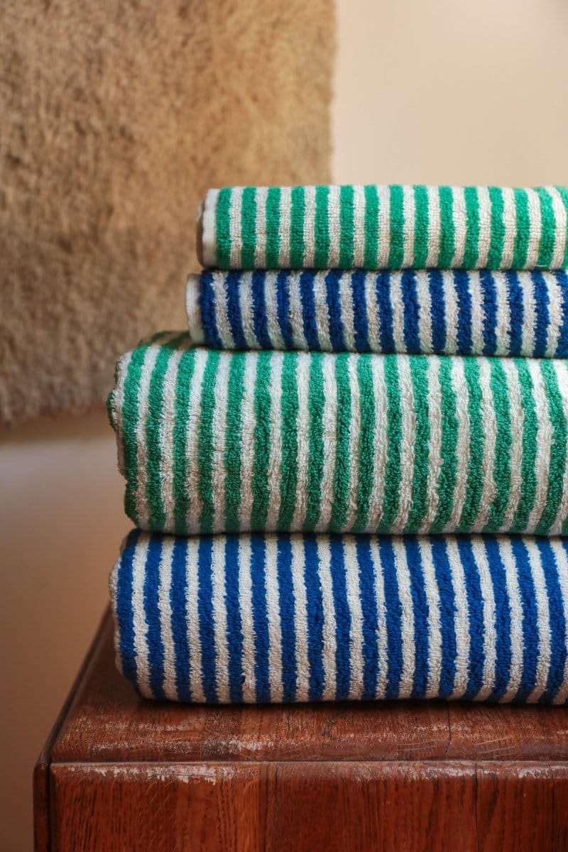 OddBird Towels Limited Edition Çizgi Turkish Terry Towel Collection