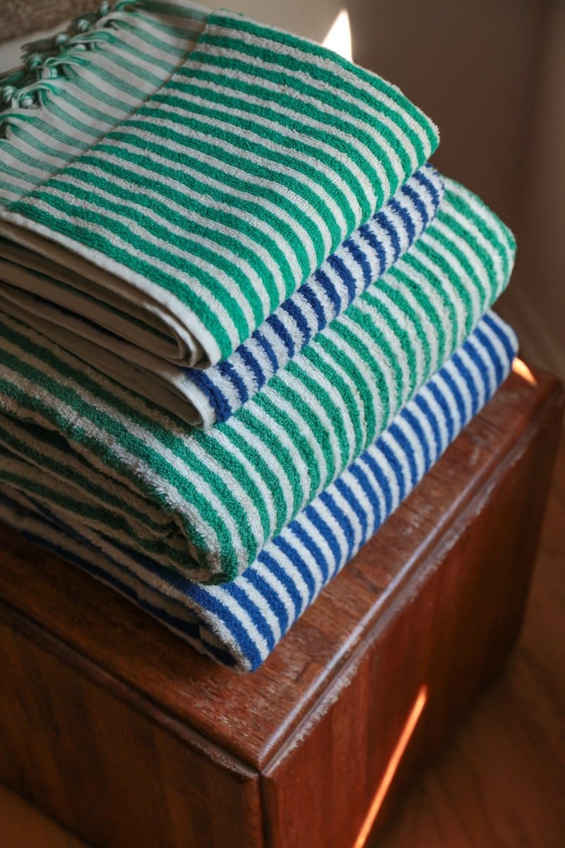 OddBird Towels Limited Edition Çizgi Turkish Terry Towel Collection