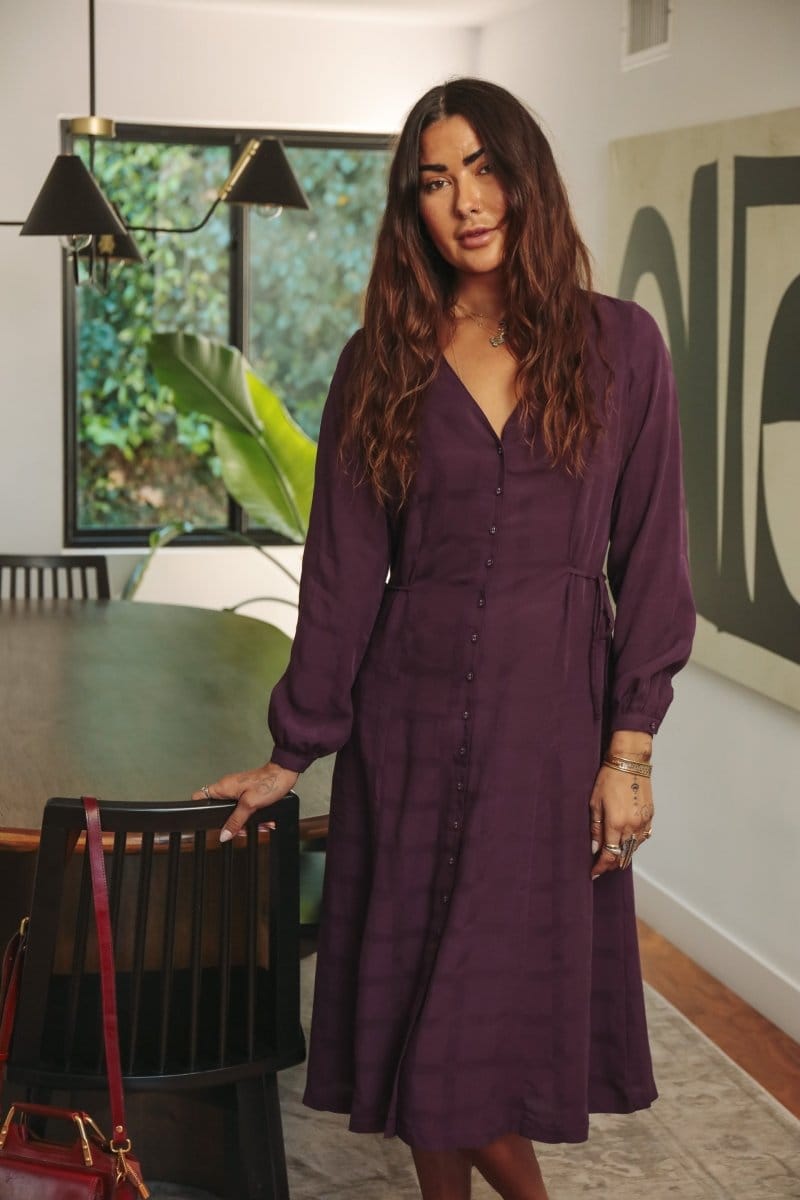 OddBird Co. Dress Limited Edition Dilek Dress - Long Sleeve