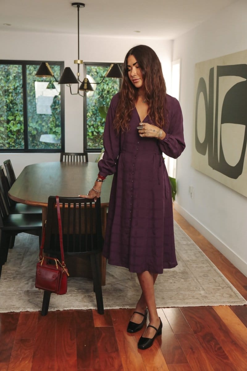 OddBird Co. Dress Limited Edition Dilek Dress - Long Sleeve