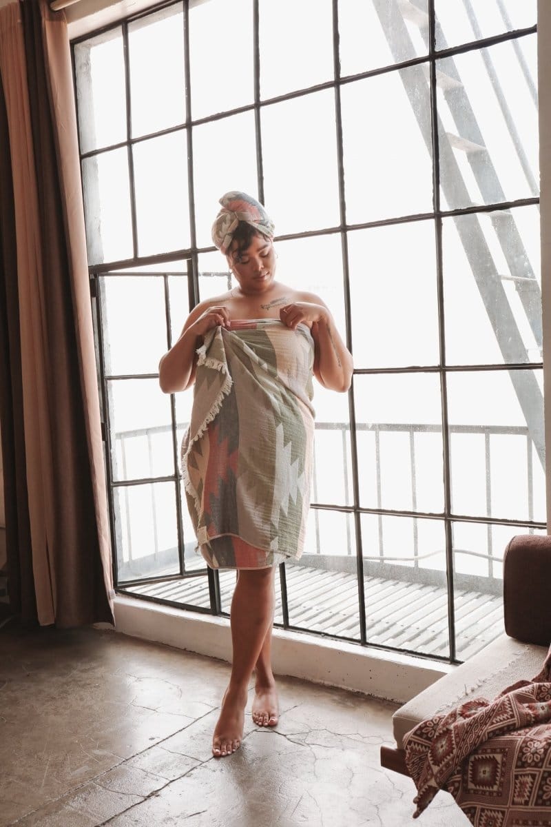 OddBird Towels Limited Edition Kilim Towel Collection