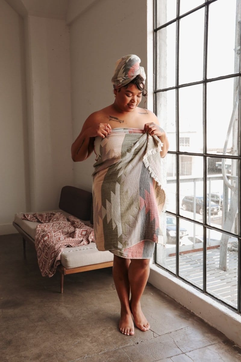 OddBird Towels Limited Edition Kilim Towel Collection