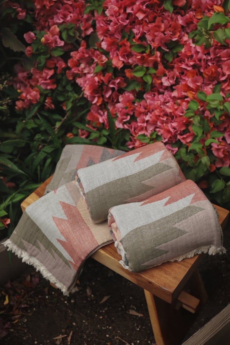 OddBird Towels Limited Edition Kilim Towel Collection