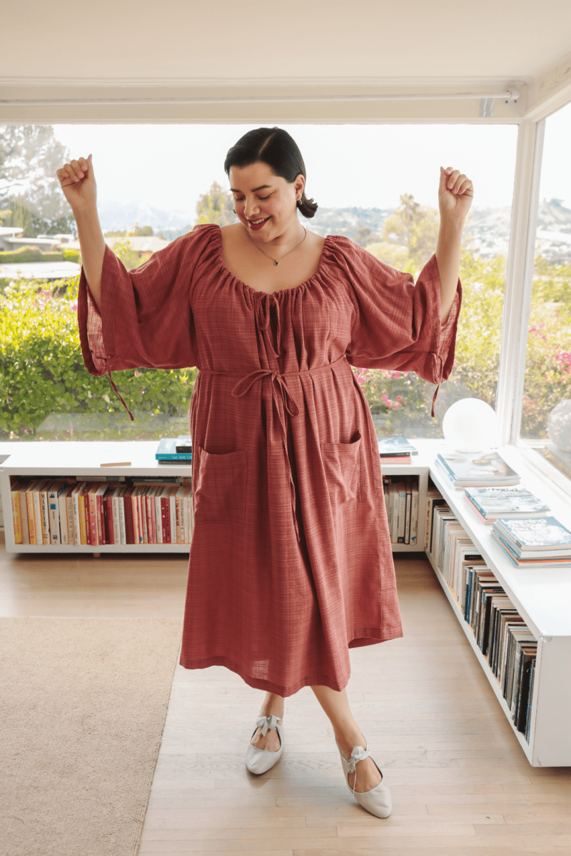 OddBird Loungewear Canyon Rose / XL (O/S fits 1X-4X) Limited Edition Nasip Dress