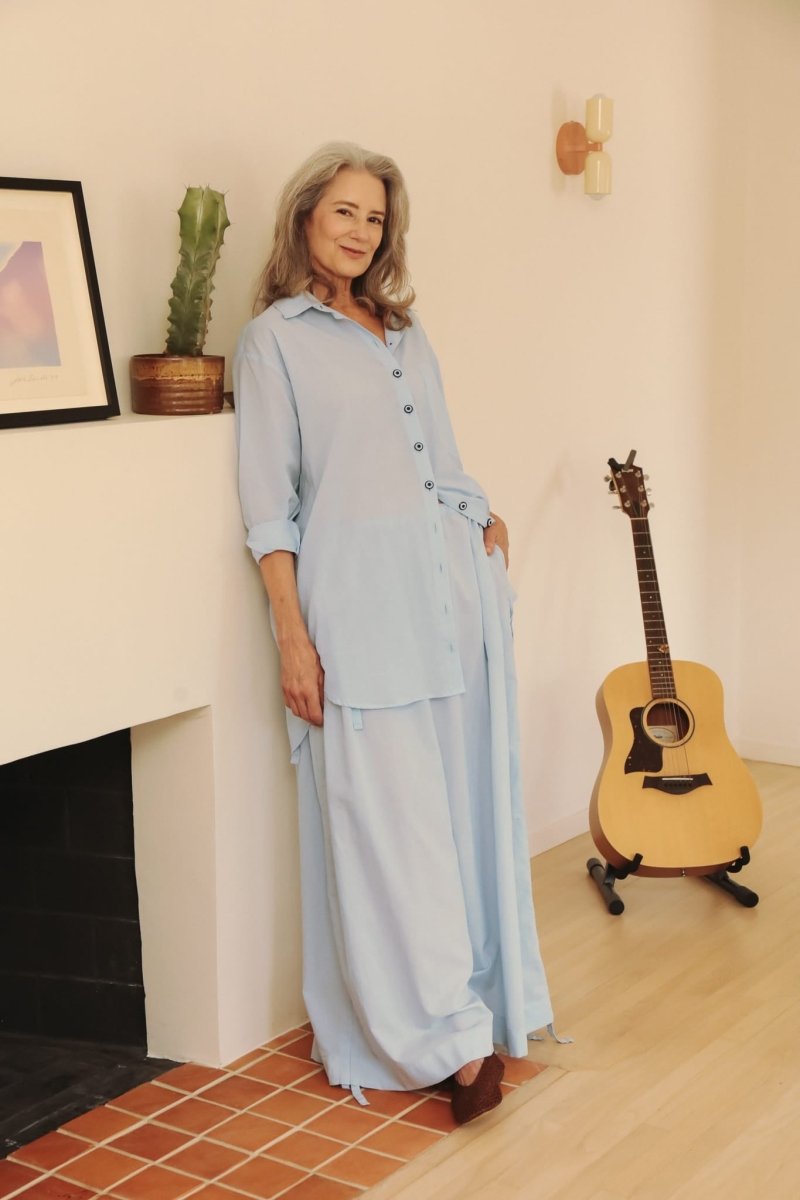 Limited Edition Salaş Pant - Sky Blue - PLESALASSBLUS - OddBird Co.