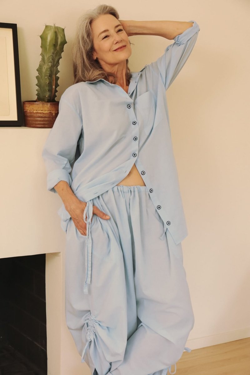 Limited Edition Salaş Pant - Sky Blue - PLESALASSBLUS - OddBird Co.