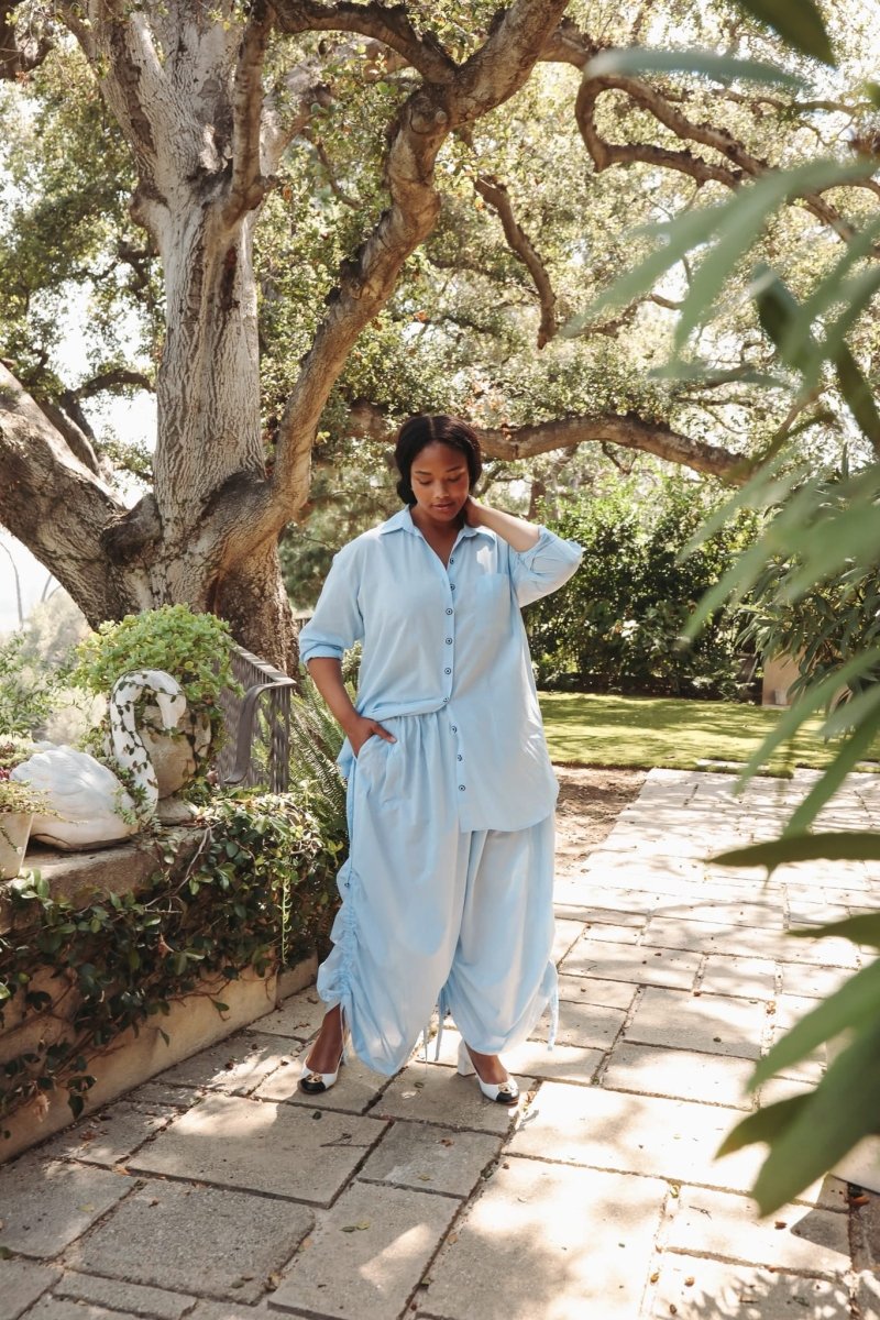 Limited Edition Salaş Pant - Sky Blue - PLESALASSBLUS - OddBird Co.