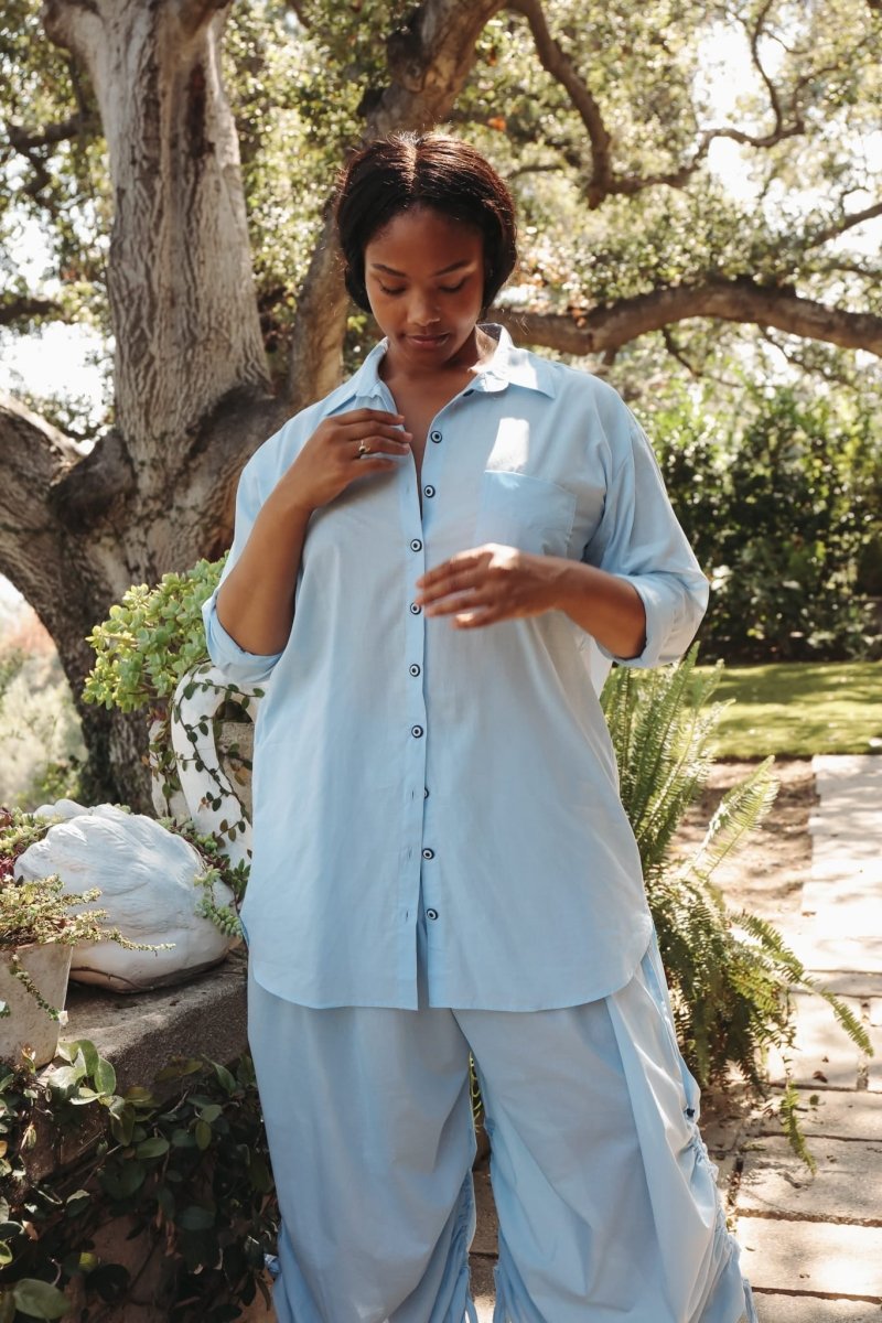 Limited Edition Salaş Pant - Sky Blue - PLESALASSBLUS - OddBird Co.