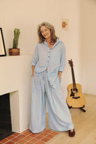 Limited Edition Salaş Pant - Sky Blue - PLESALASSBLUS - OddBird Co.