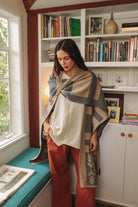 OddBird Loungewear Limited Edition Sarıl 4-Way Knit - Printed Latte - PREORDER