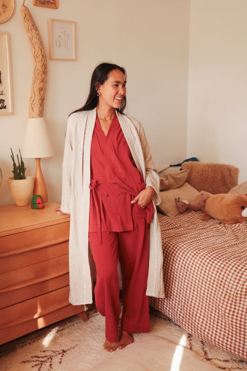 OddBird Co. Robes Limited Edition XO Waffle Robe