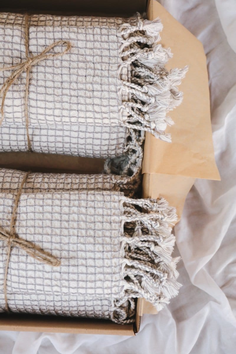 OddBird Co. Towels Limited Edition XO Waffle Towel Collection