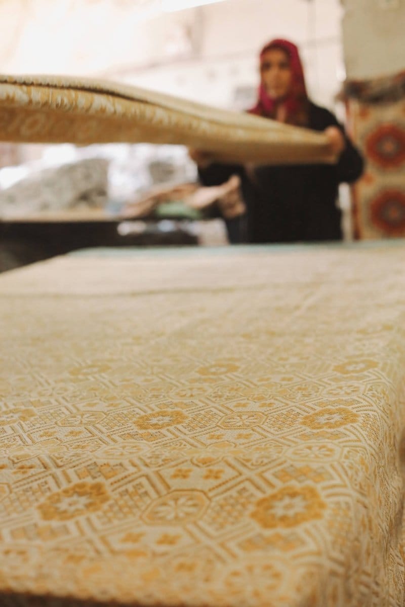 OddBird Blankets Mosaic Handwoven Blanket - King