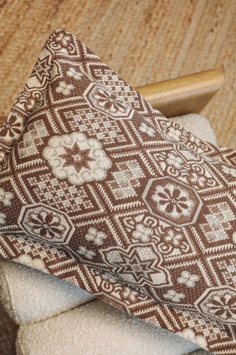 Mosaic Handwoven Lumbar Pillow -  - OddBird Co.