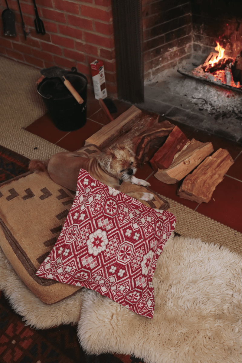 OddBird Blankets Mosaic Handwoven Throw Pillow