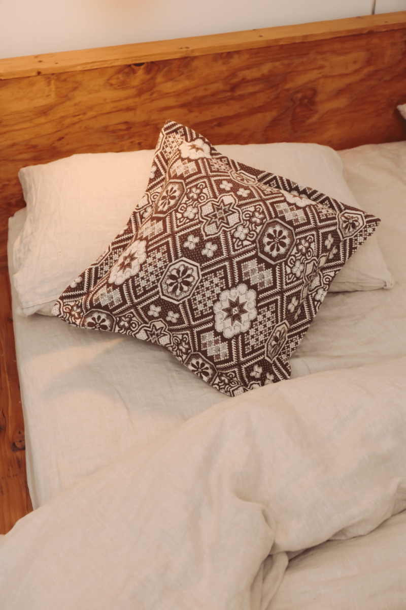 OddBird Blankets Mosaic Handwoven Throw Pillow