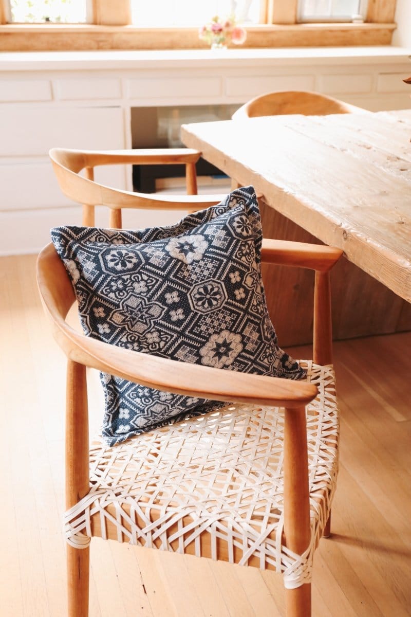 OddBird Blankets Mosaic Handwoven Throw Pillow