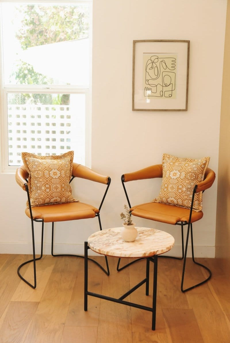 OddBird Blankets Chocolate Brown Mosaic Handwoven Throw Pillow