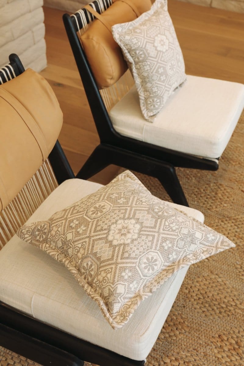 OddBird Blankets Mosaic Handwoven Throw Pillow