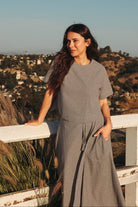 *NEW* Abla A-Line Wrap Skirt - Gingham -  - OddBird Co.