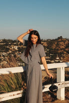 *NEW* Abla A-Line Wrap Skirt - Gingham -  - OddBird Co.