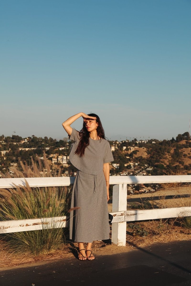 *NEW* Harika Shirt - Gingham -  - OddBird Co.