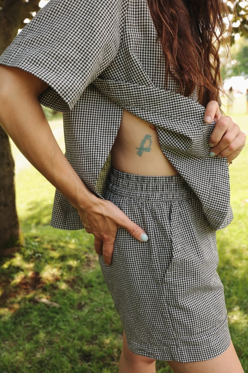*NEW* Harika Shirt - Gingham -  - OddBird Co.
