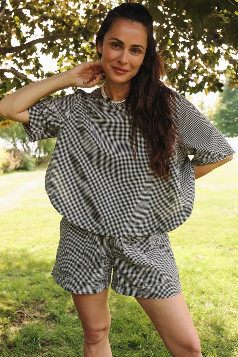 *NEW* Harika Shirt - Gingham -  - OddBird Co.
