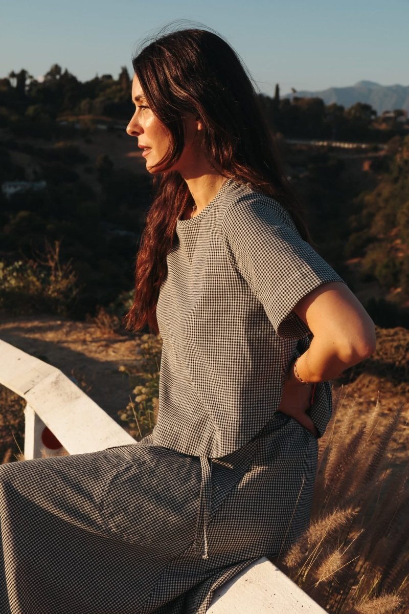 *NEW* Harika Shirt - Gingham -  - OddBird Co.